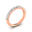 Round Diamond Eternity Band .10S4.5 14 KT Rose