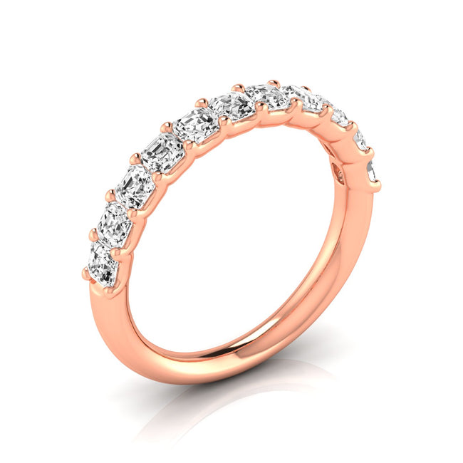 Round Diamond Eternity Band .10S4.5 14 KT Rose Hover Image