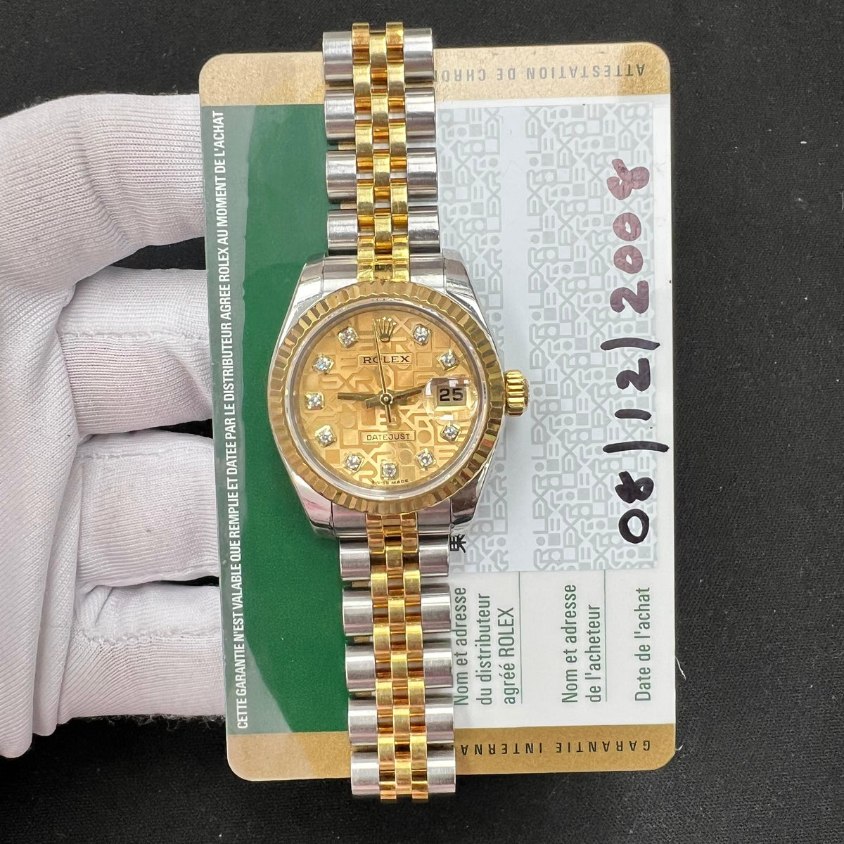 ROLEX LADY DATE JUST 179173