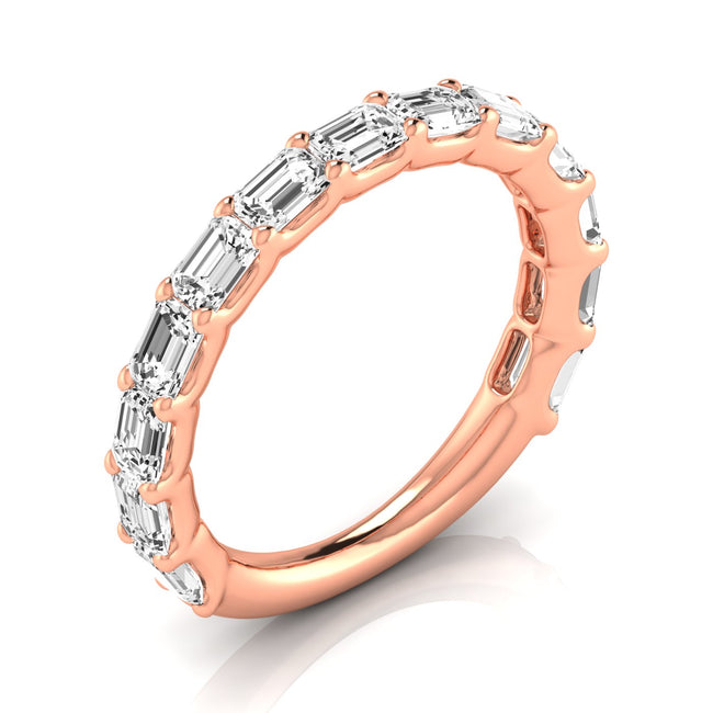 Round Diamond Eternity Band .15S4.5 14 KT Rose Hover Image
