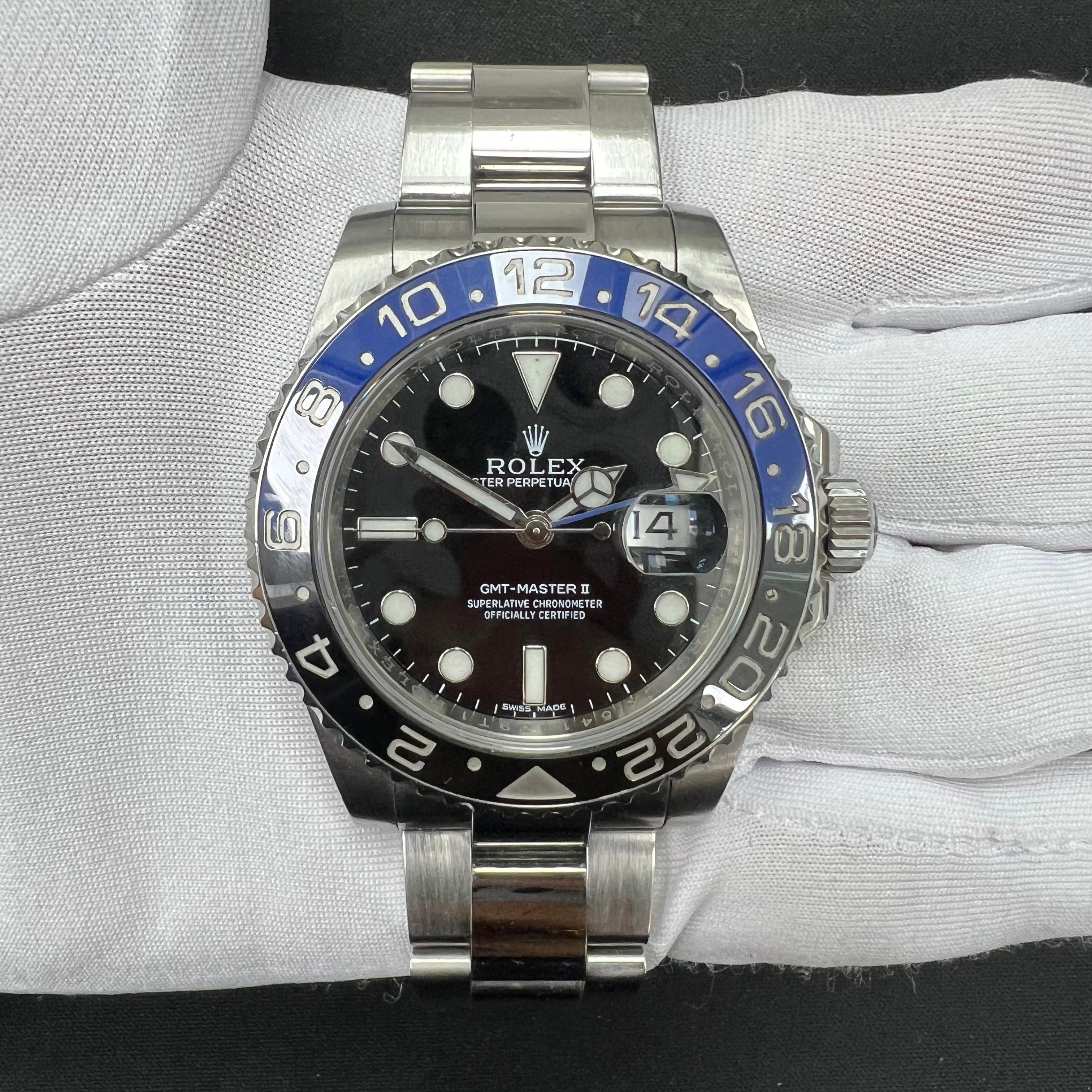 ROLEX GMT MASTER II 126710BLNR