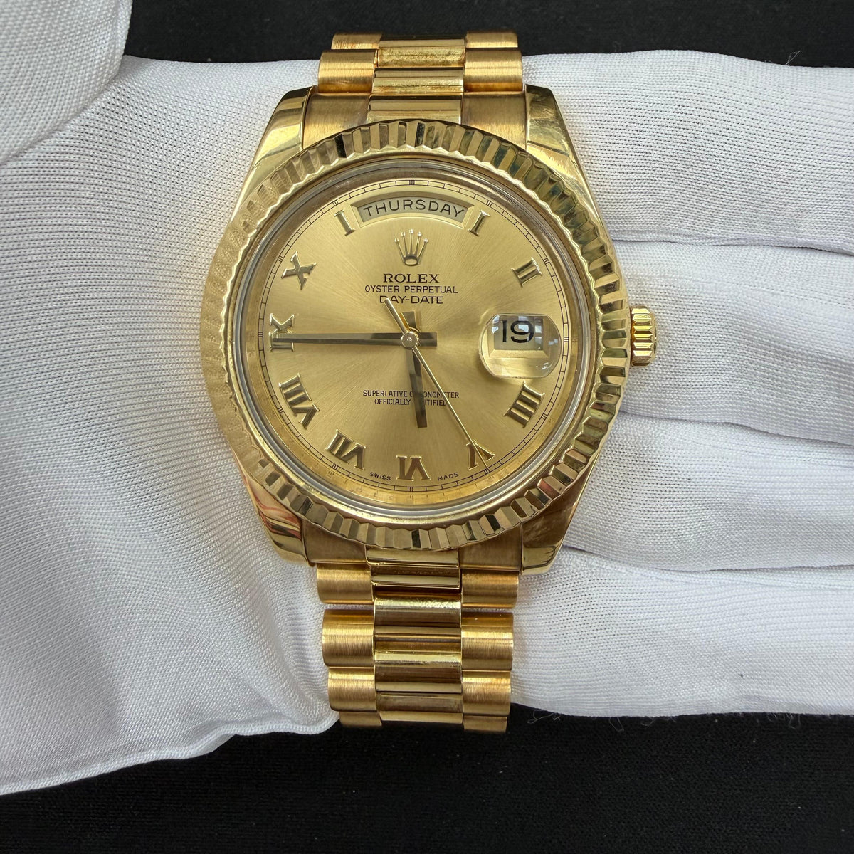 ROLEX DAY-DATE 218238