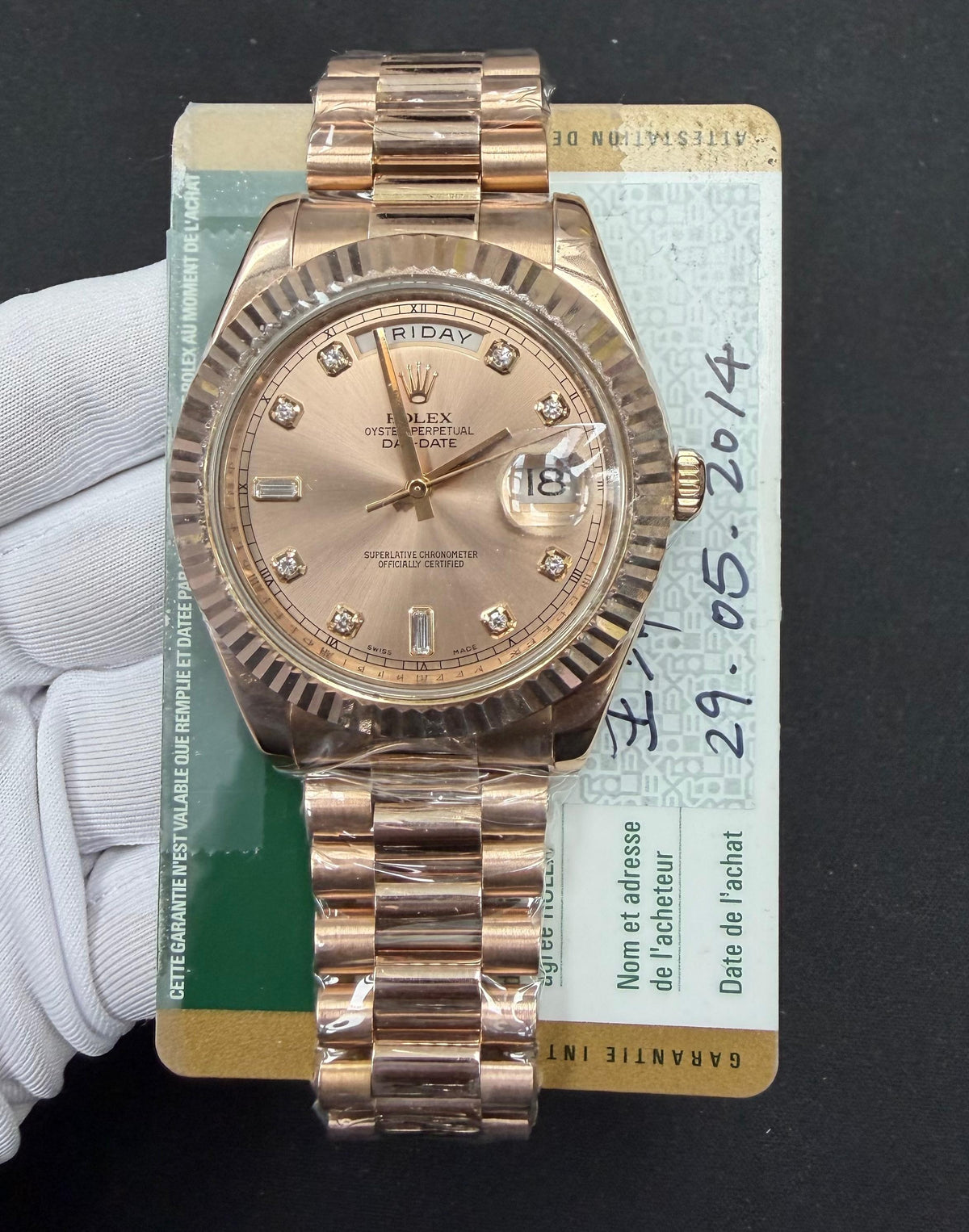 ROLEX DAY-DATE 218235