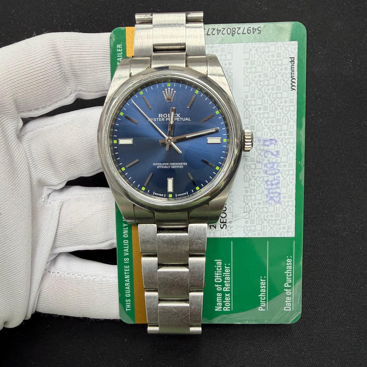ROLEX OYSTER PERPETUAL 114300