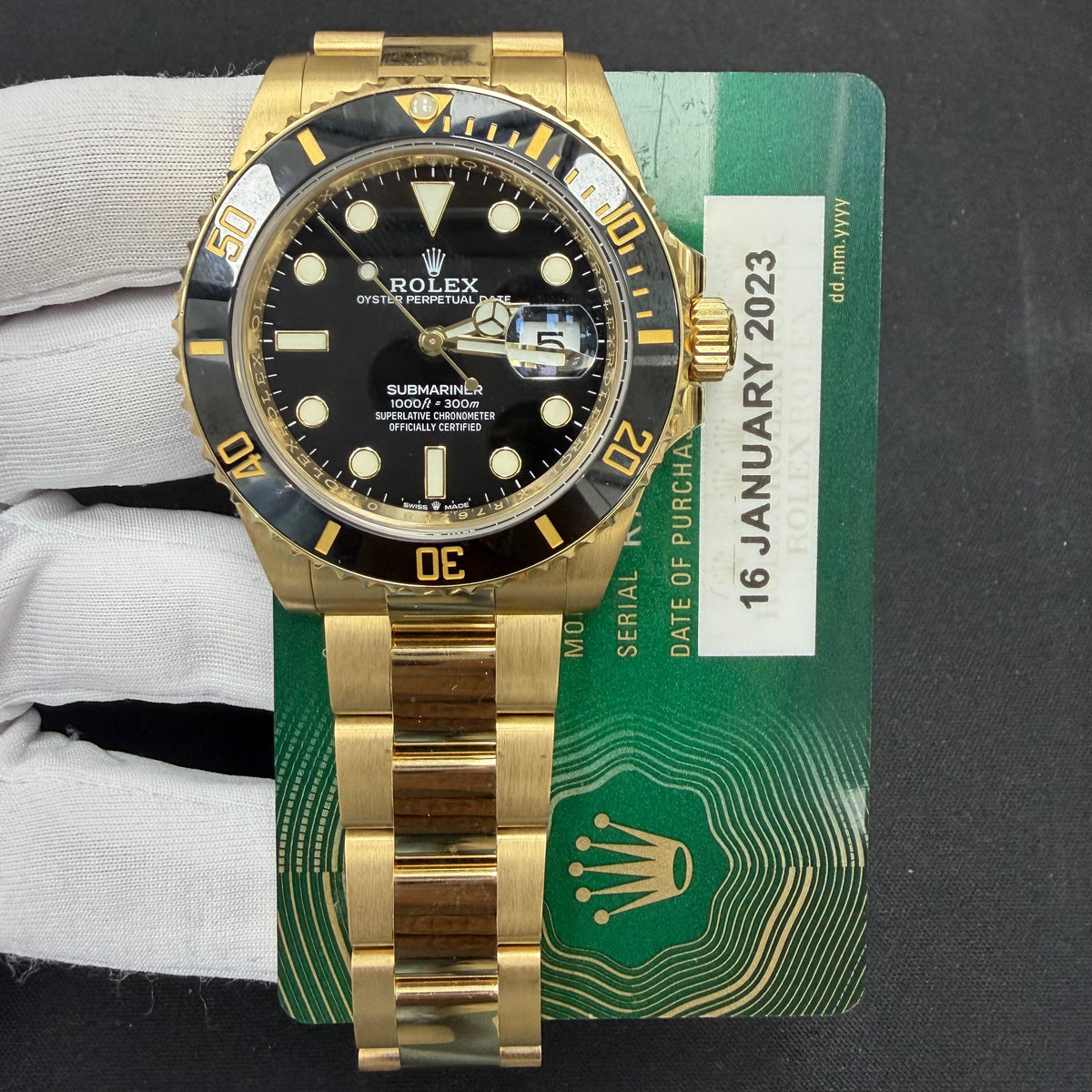 ROLEX SUBMARINER DATE 126618LN
