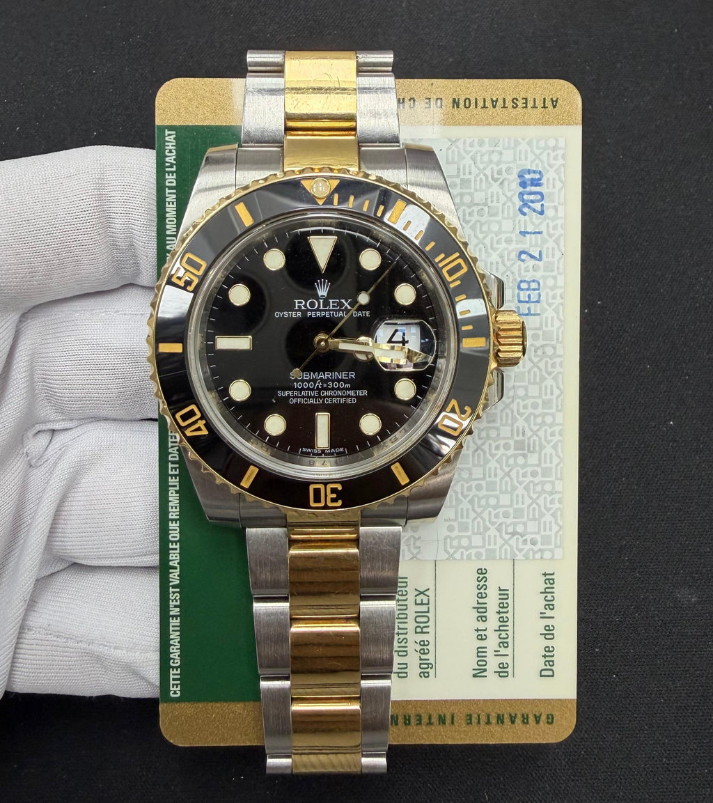 ROLEX SUBMARINER DATE 116613LN