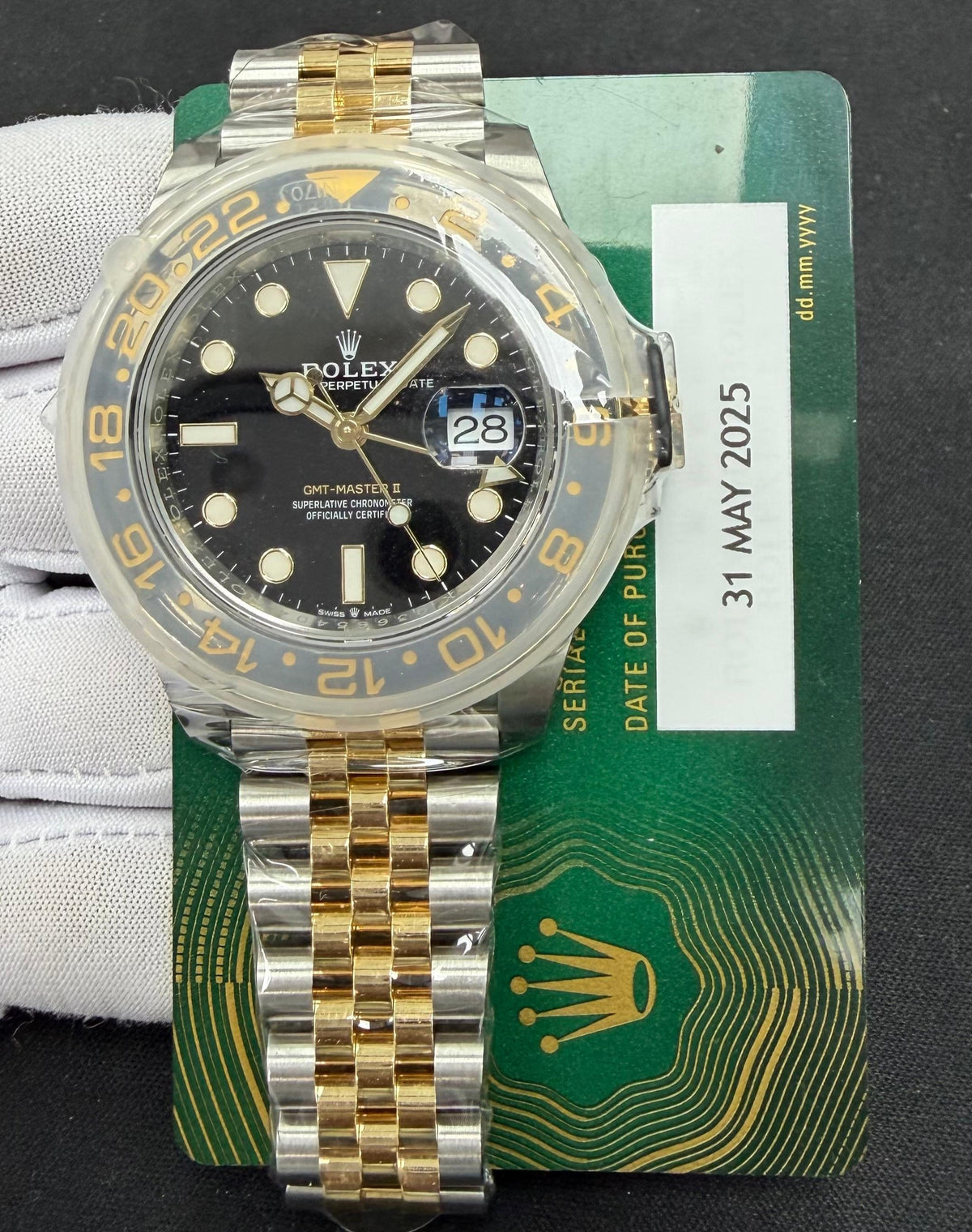 ROLEX GMT MASTER II 126713GRNR