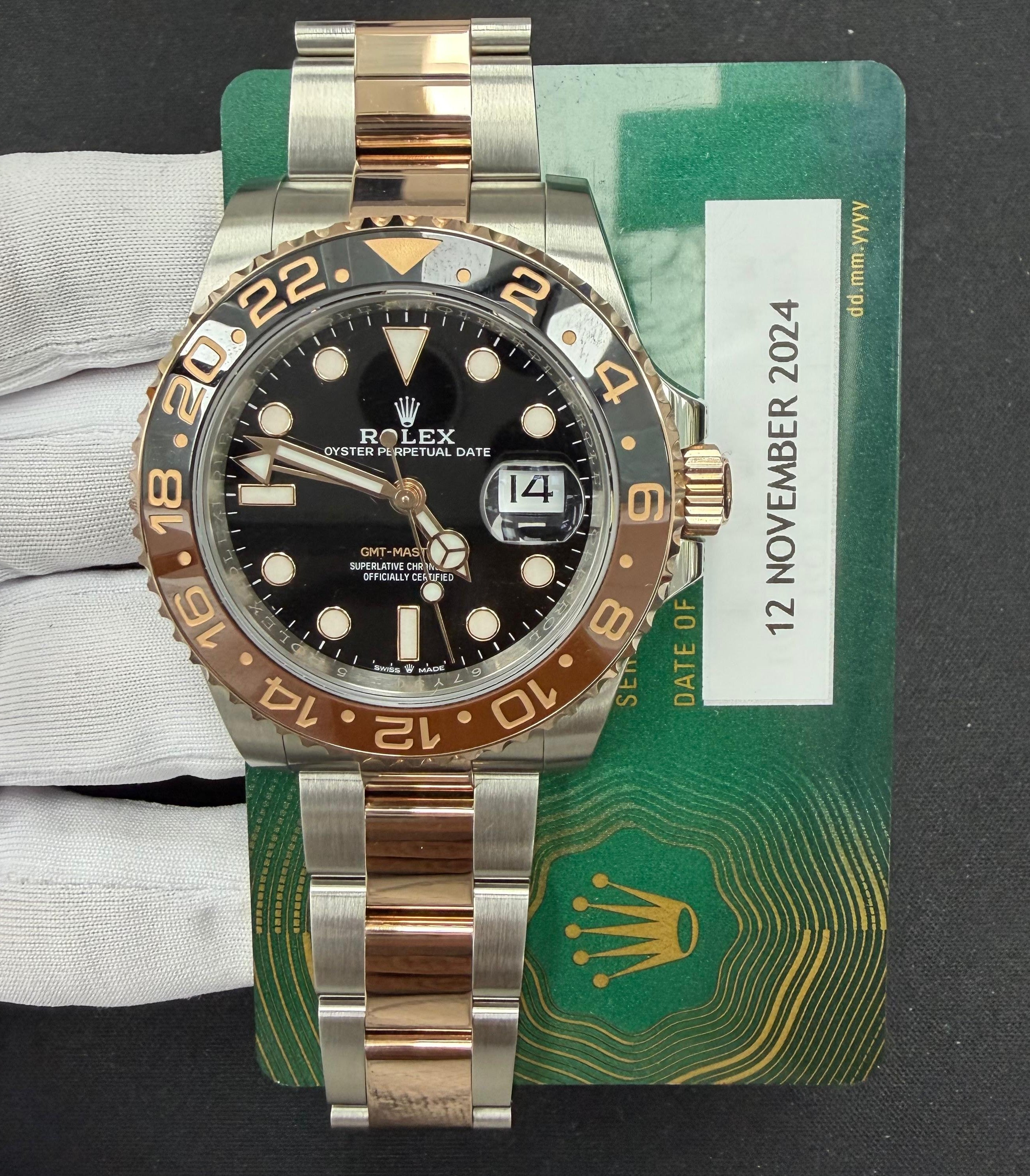ROLEX GMT MASTER II 126711CHNR