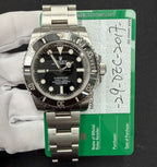 ROLEX SUBMARINER NO DATE 114060
