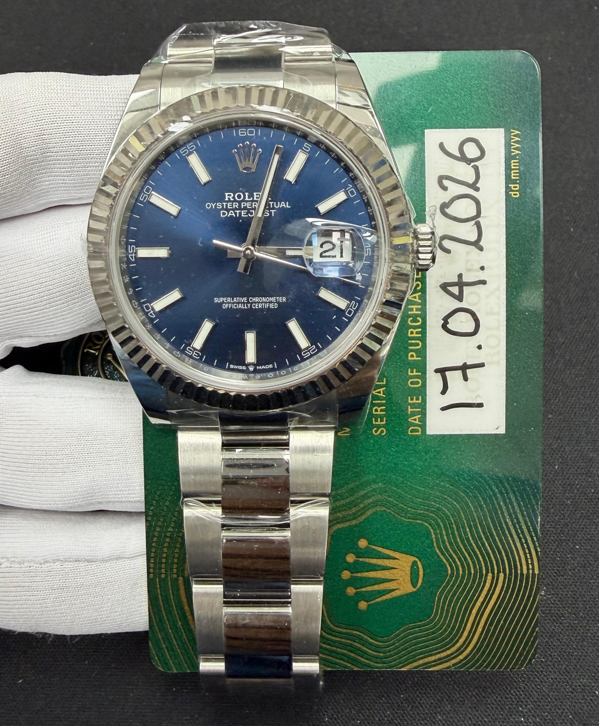 ROLEX DATEJUST 126334