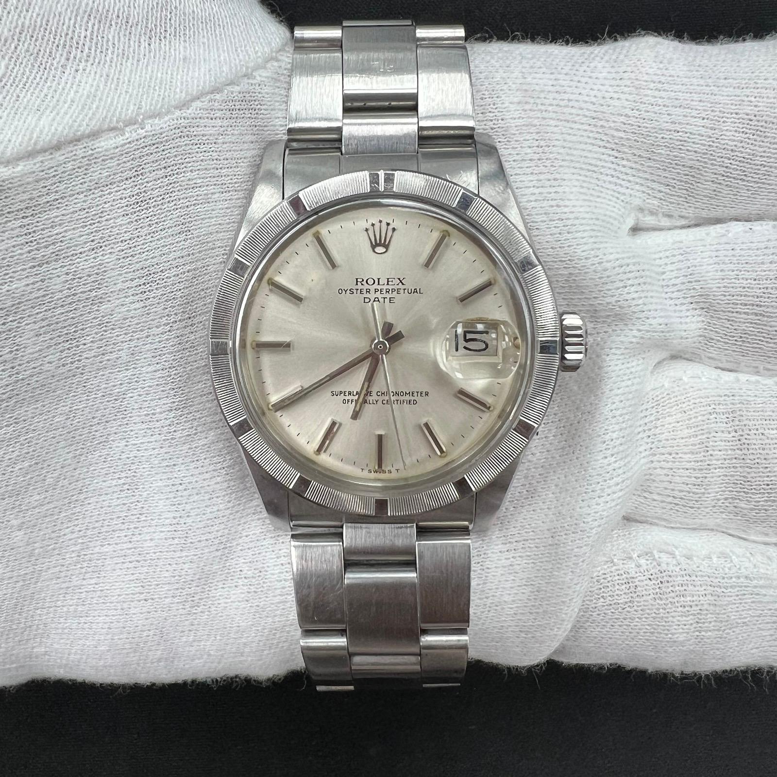 ROLEX OYSTER PERPETUAL DATE 1500
