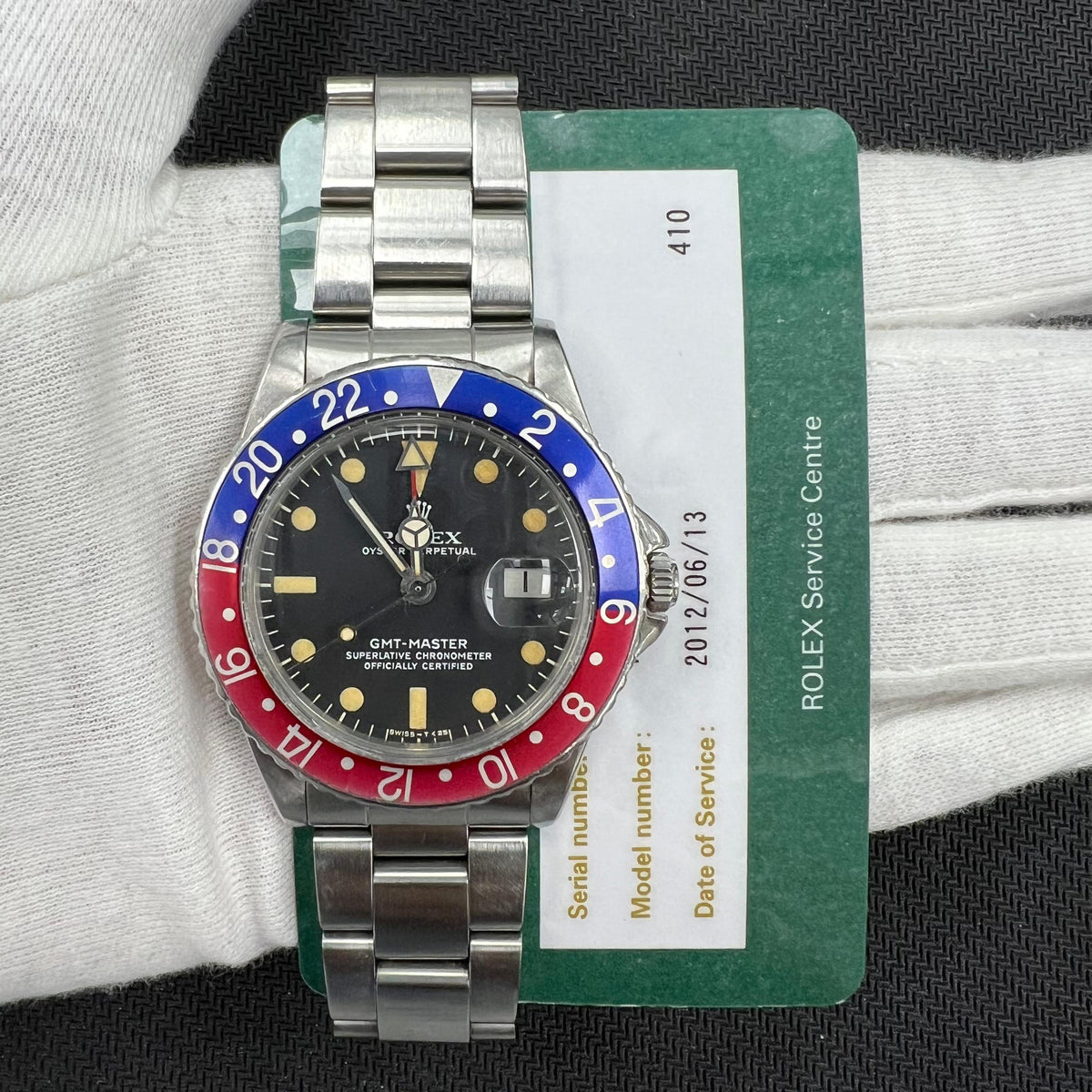 ROLEX GMT MASTER II 16710