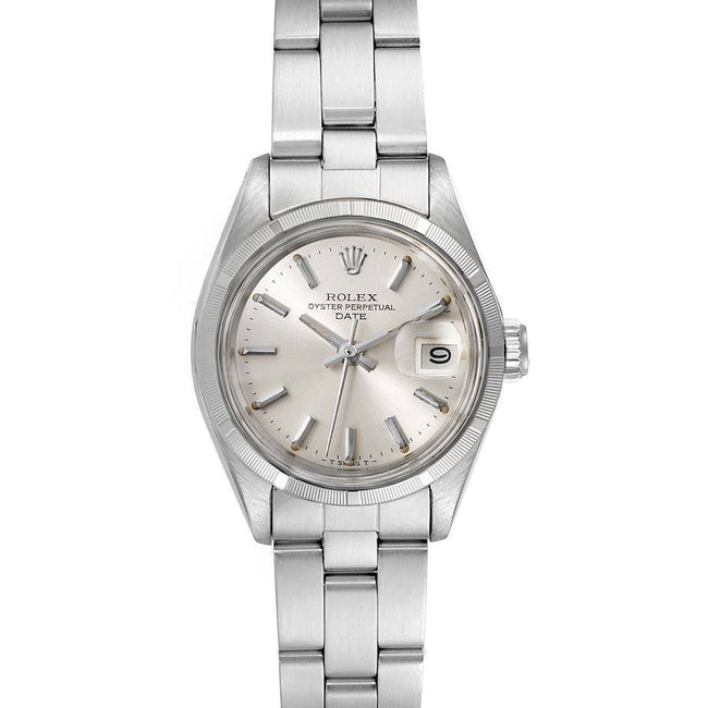 ROLEX OYSTER PERPETUAL DATE 6919SV Hover Image