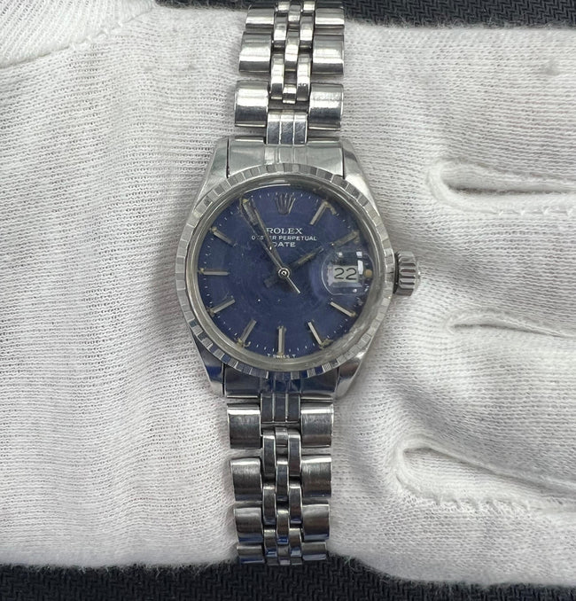 ROLEX OYSTER PERPETUAL DATE 6524BL Main Image