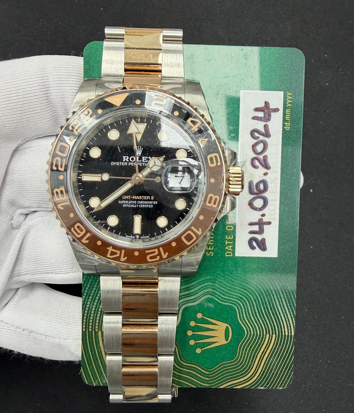 ROLEX GMT MASTER II 126711CHNR