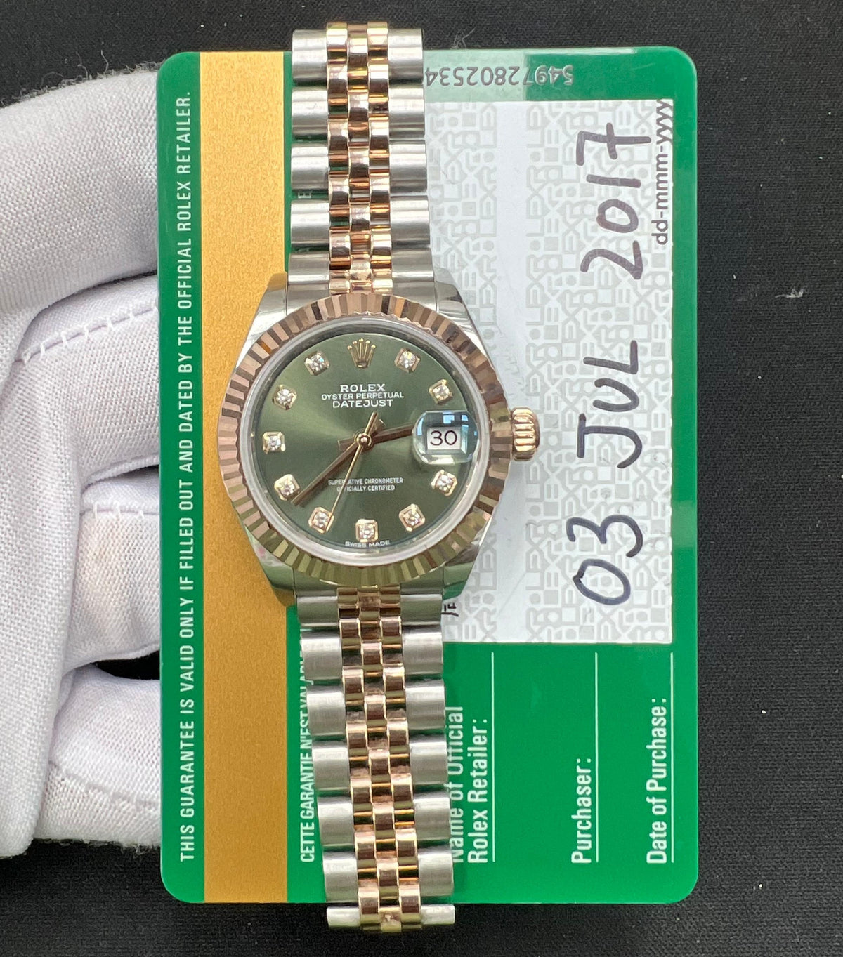 ROLEX LADY DATE JUST 279171
