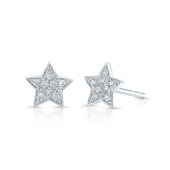 Star Studded Diamond Earring Hover Image