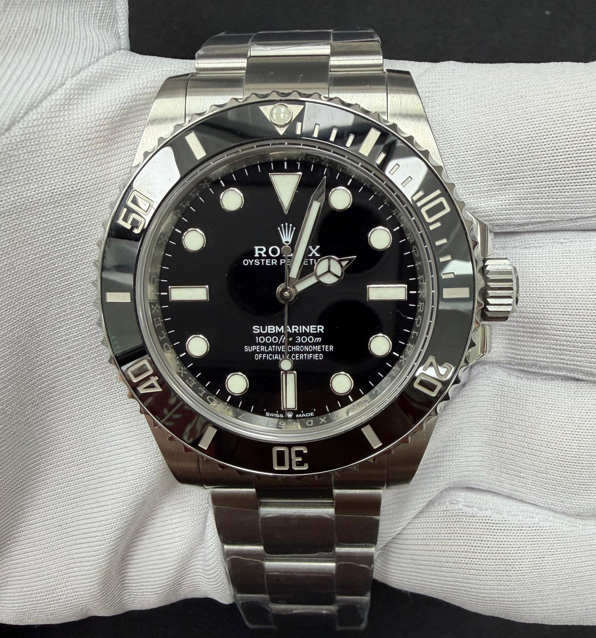 ROLEX SUBMARINER NO DATE 124060
