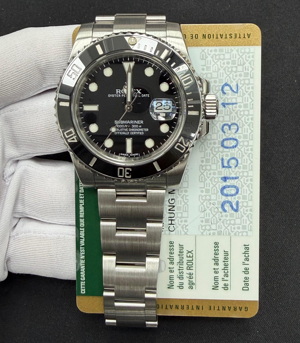 ROLEX SUBMARINER DATE 116610LN