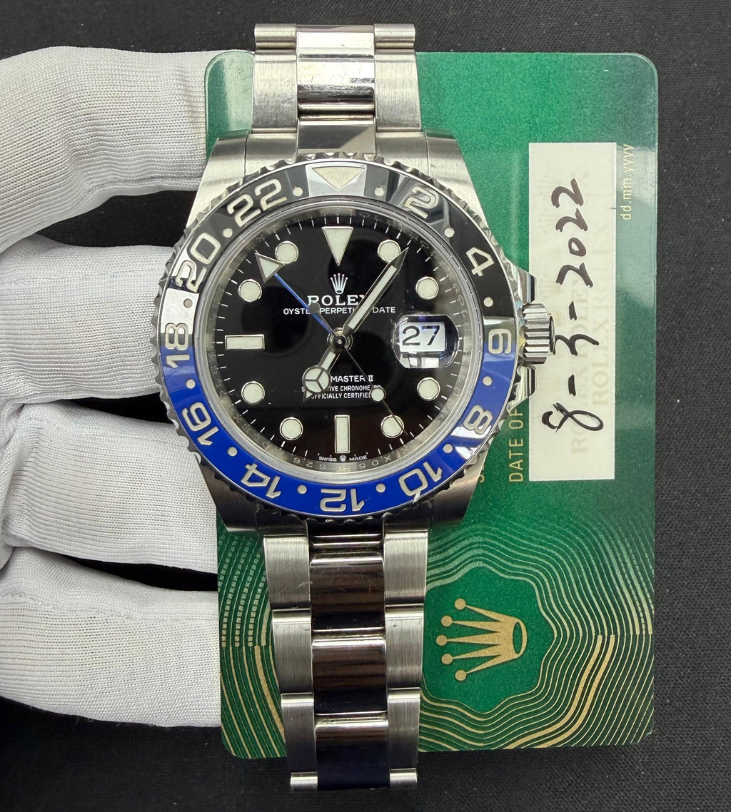 ROLEX GMT MASTER II 126710BLNR