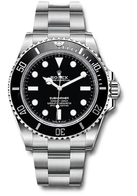 ROLEX SUBMARINER NO DATE 124060 Hover Image