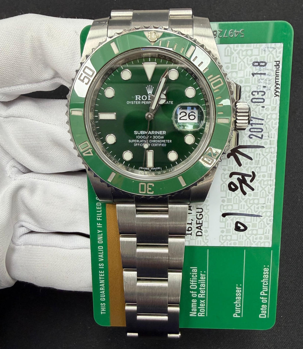 ROLEX SUBMARINER DATE 116610LV