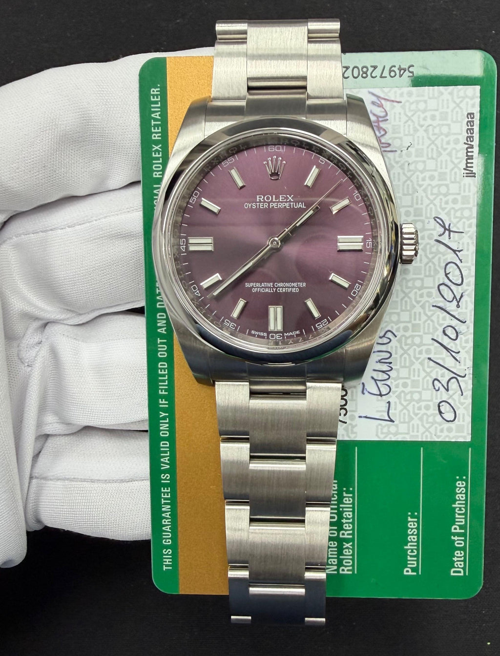 ROLEX OYSTER PERPETUAL 116000