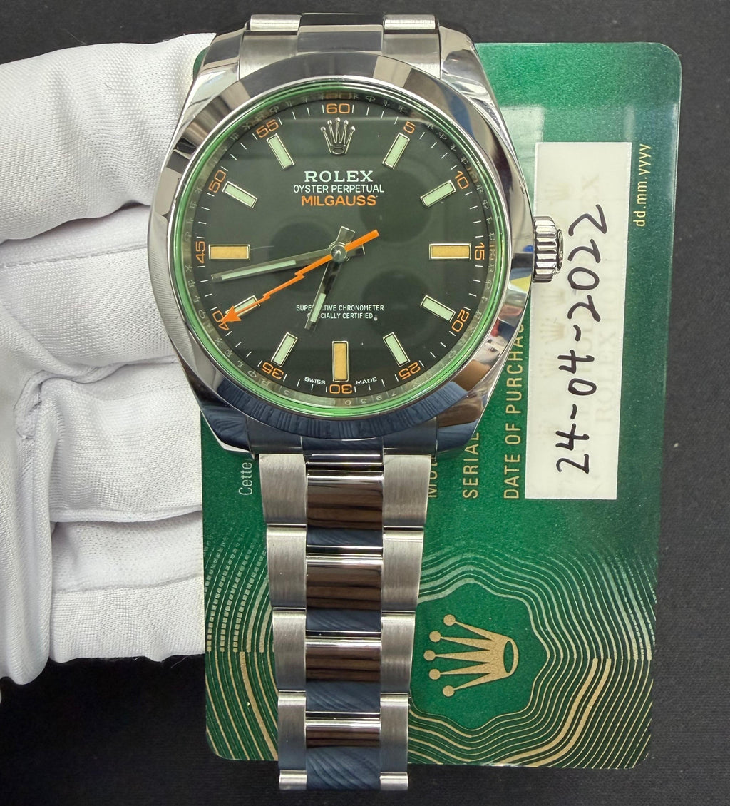 ROLEX MILGAUSS 116400GV
