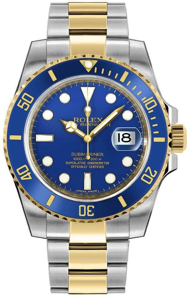 ROLEX SUBMARINER DATE 116613LB Hover Image
